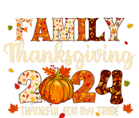 Family Thanksgiving 2024 Thankful For My Tribe Fall Autumn Women's T-Shirt