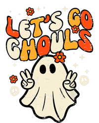 Ghost Halloween Lets Go Ghouls Retro Costume T-Shirt