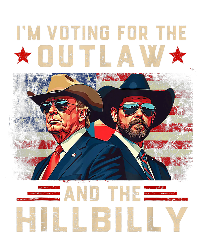 IM Voting For The Outlaw And The Hillbilly Trump Vance 2024 Legacy Cool Fit Booney Bucket Hat