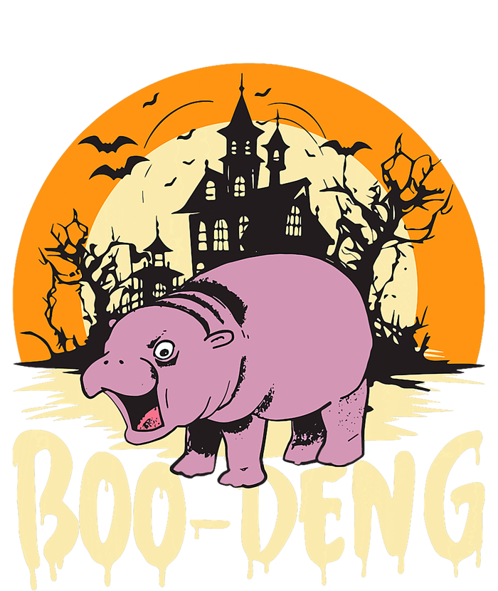 Moo Deng Halloween Boo Deng Halloween Kids Hoodie