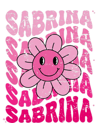 Sabrina First Name I Love Sabrina Groovy 80S Vintage Kids Tie-Dye T-Shirt