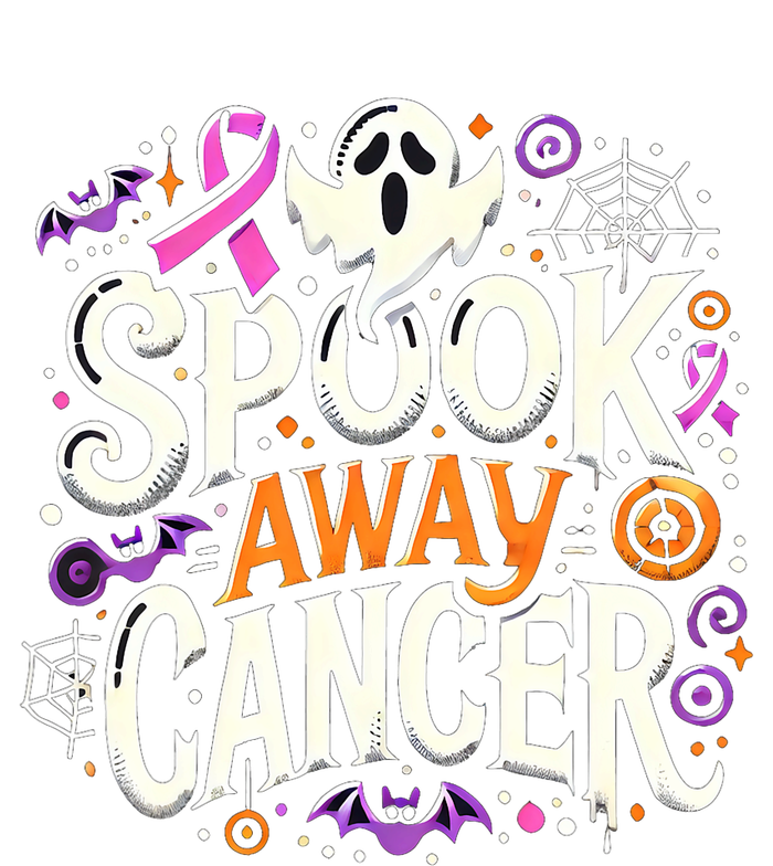 Spook Away Cancer October Halloween Breast Cancer Awareness T-Shirt