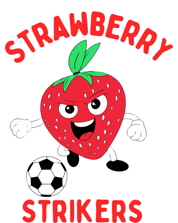 Strawberry Soccer Team Short Acrylic Beanie