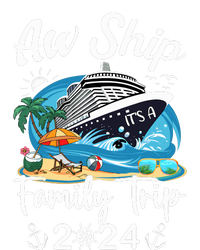 Aw Ship ItS A Family Trip 2024 Family Matching Cruise Trip Ladies Long Sleeve Shirt