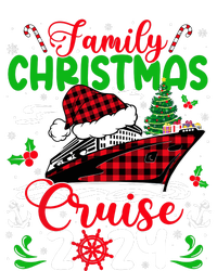 Family Christmas Cruise 2024 Plaid Cute Squad Xmas Cruising Women's Racerback Cropped Tank