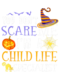 You DonT Scare Child Life Specialist Halloween Saying Fun Softstyle Adult Sport Polo