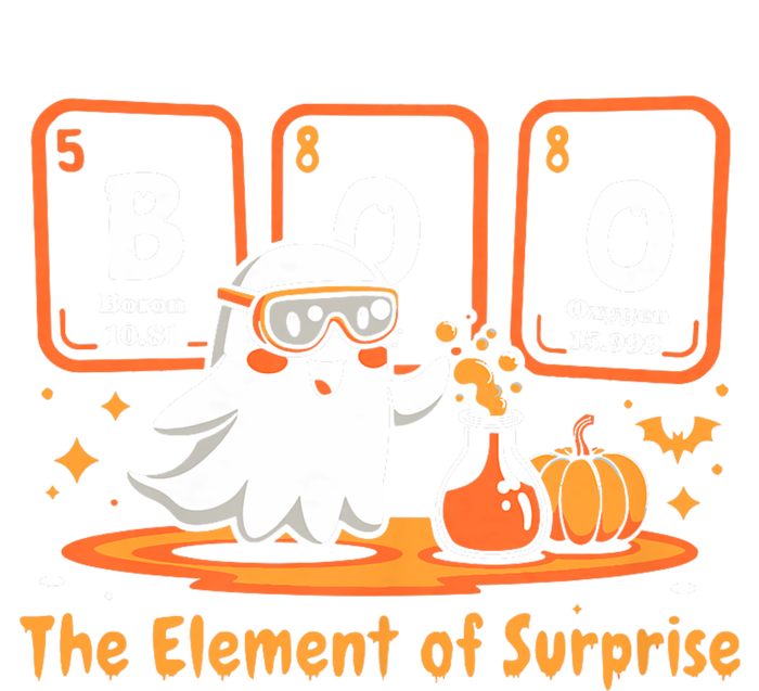 Chemistry Boo The Element Of Surprise Cute Chemist Halloween T-Shirt