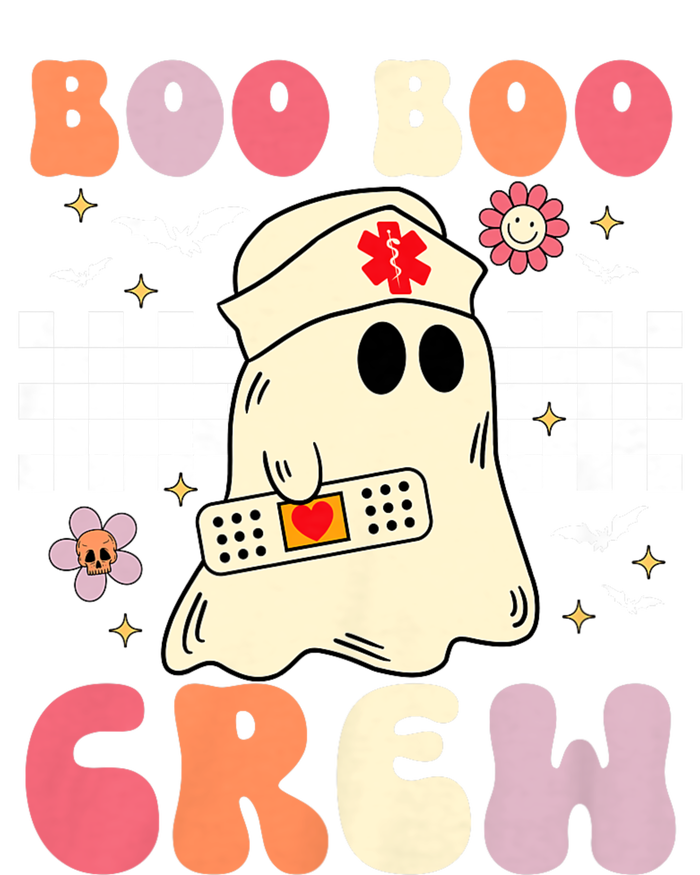 Groovy Boo Boo Crew Nurse Funny Ghost Women Halloween Nurse Tie Dye Hoodie