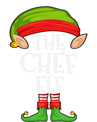 Funny Christmas Matching Family Elf Pajama The Chef Elf Full-Length Apron With Pockets