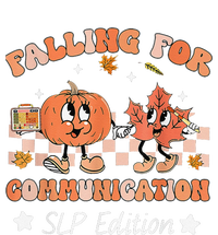 Falling For Communication Slp Edition Thanksgiving Flat Bill Trucker Hat