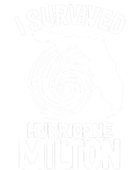 I Survived Hurricane Milton Florida Strong Silk Touch Performance Long Sleeve Polo