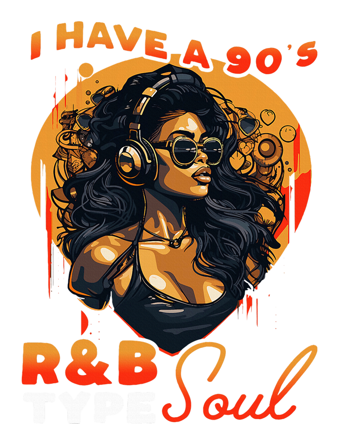 I Have A 90S R&B Type Soul Music Lover Ladies Essential Flowy Tank