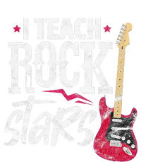 I Teach Rock Stars Funny Music Teacher Guitar Player T-Shirt