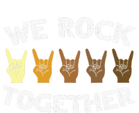 We Rock Together Rocker Skeleton Hand T-Shirt