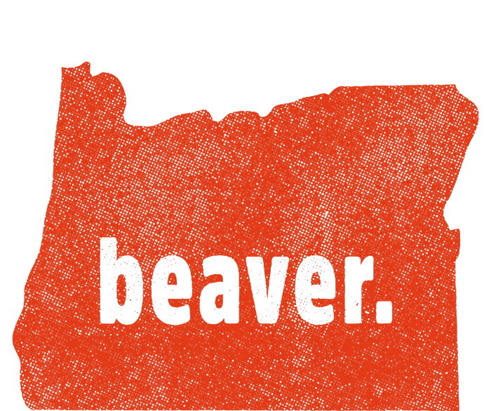 Oregon State Nickname Beaver Distressed Doggie Tank