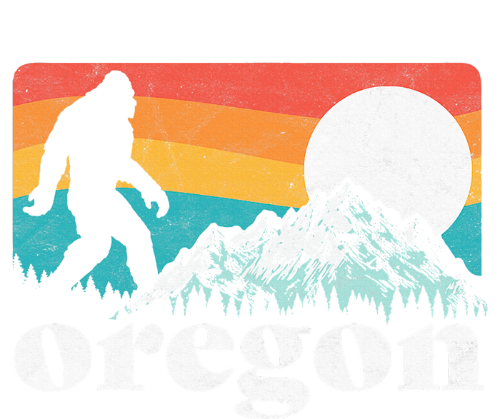 Oregon Pride Bigfoot Mountains 80S Vintage Nature T-Shirt