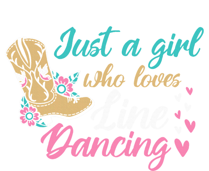 Line Dancing Western Just A Girl Who Loves Line Dancing Performance Long Sleeve Polo