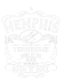 Memphis Tennessee Blues Country Music Guitar Vintage Gift Long Sleeve Shirt