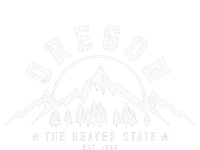 Oregon The Beaver State Est. 1859 Vintage Mountains T-Shirt