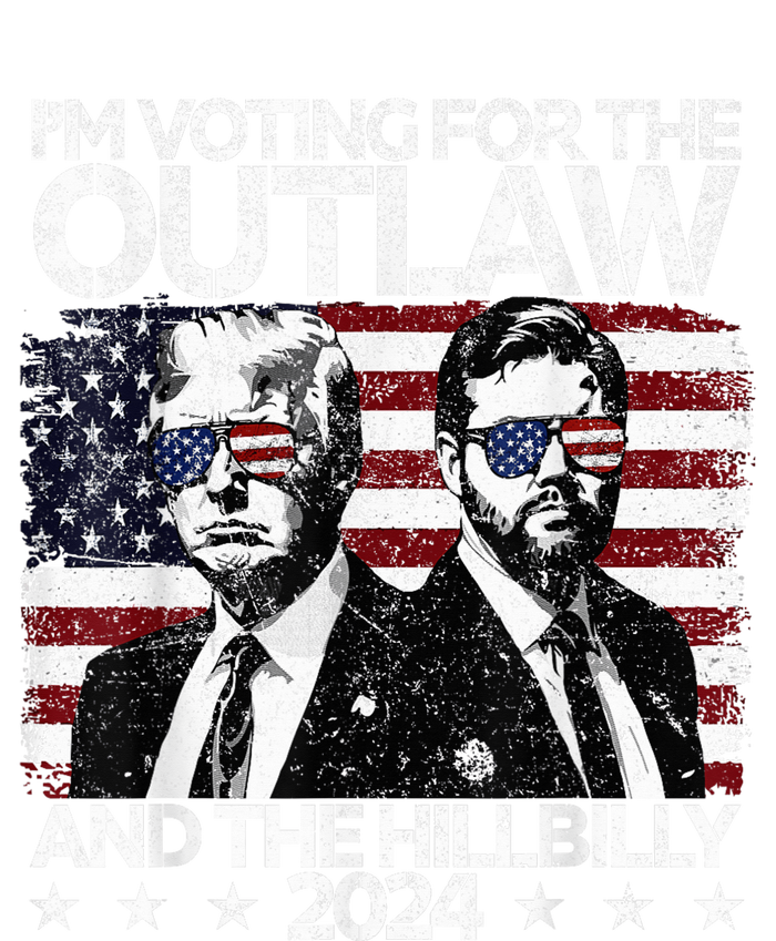 Pro 45 IM Voting For The Outlaw And The Hillbilly 2024 T-Shirt