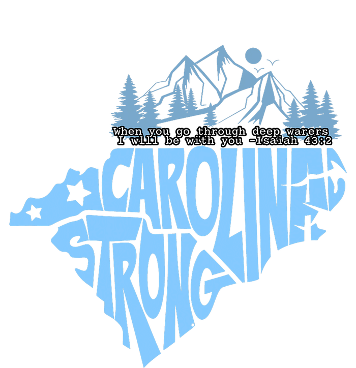 North Carolina Stronger Together V-Neck T-Shirt