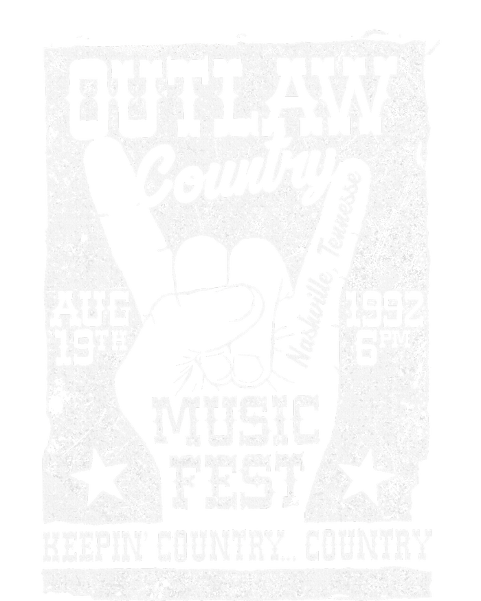 Outlaw Country Music Fest Nashville Vintage Graphic T-Shirt