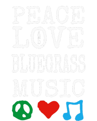 Peace Love And Bluegrass Music Bluegrass T-Shirt