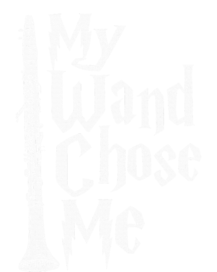 My Wand Chose Me Clarinet Player Clarinetist Music Lover T-Shirt