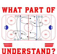 Funny What Part Of Hockey Dont You Understand Hockey Player Gift Women's Racerback Tank