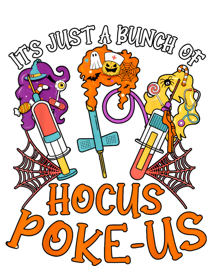 Hocus Pokeus Witch Nurse Halloween Medical Lab Tech Spooky Full-Length Apron With Pockets