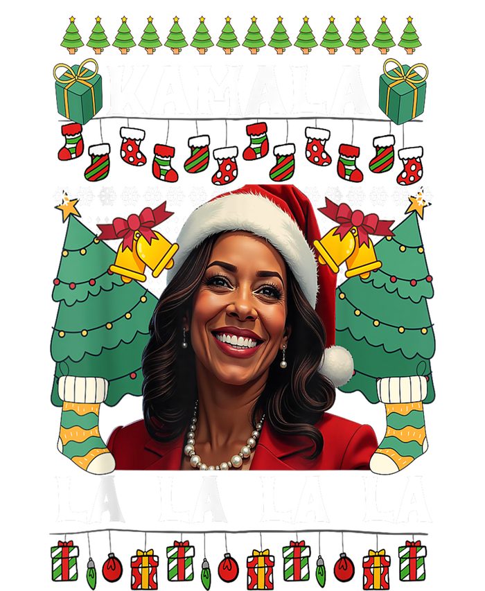 Women Christmas Comma La Funny Kamala Harris 2024 Xmas Sweater Gift T-Shirt