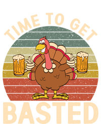 Time To Get Basted Funny Beer Thanksgiving Turkey Ing Gift T-Shirt