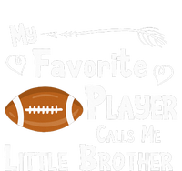 Favorite Player Little Brother Football Cropped Pullover Crew