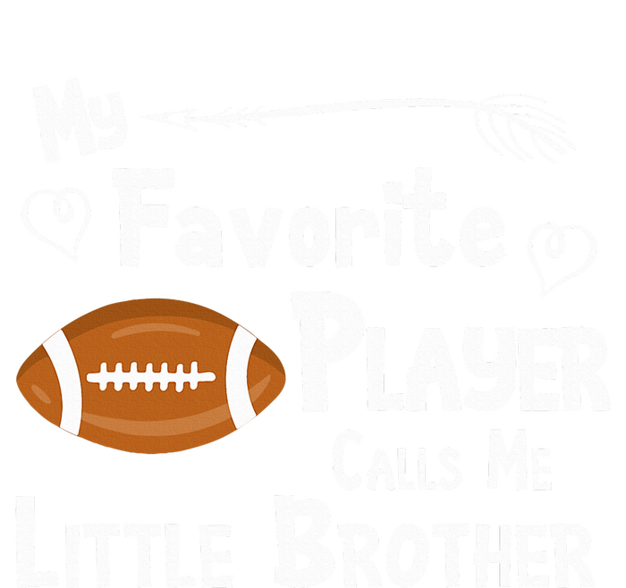 Favorite Player Little Brother Football Cropped Pullover Crew