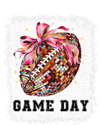 Game Day Football Season Football Bow Short Acrylic Beanie