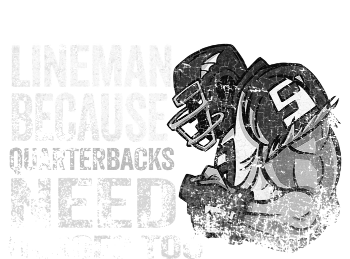 Lineman Because Quarterbacks Heroes Need American Football Bumper Sticker