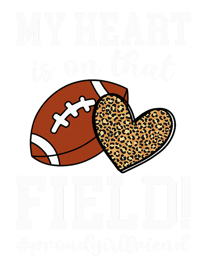 On That Field Football Girlfriend Of A Football Player T-Shirt