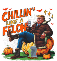 Chillin Like A Felon Donald Trump Buschlight Beer Halloween Sweatshirt Cinch Pack Bag