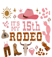 Its My 15 Year Old 15th Birthday Rodeo Cowgirl T-Shirt