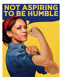 Kamala Harris Not Aspiring To Be Humble Softstyle Adult Sport Polo