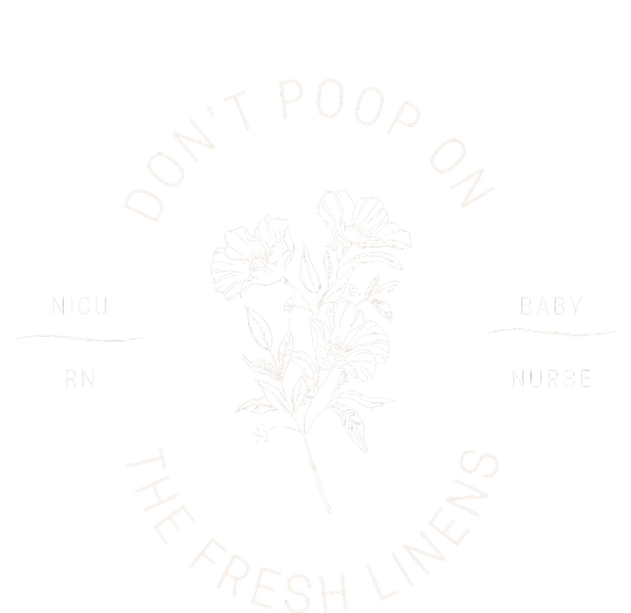 DonT Poop On The Fresh Linens Drawstring Bag