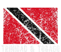 Trinidad And Tobago Distressed Caribbean 7-Panel Snapback Hat