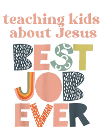 Teaching About Jesus Is The Best Job Ever Flat Bill Trucker Hat