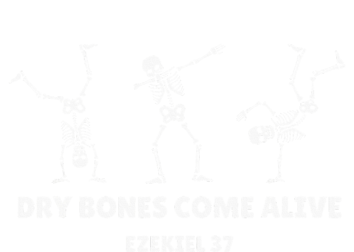 Dry Bones Come Alive Halloween Christian Dancing Skeleton Women's Perfect Tri Tunic Long Sleeve Shirt