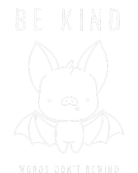 Be Kind Words DonT Rewind Cute Bat Baby Long Sleeve Bodysuit