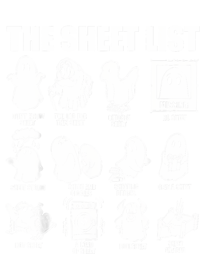 Halloween Funny Boo Sheet Halloween The Sheet List Baby Long Sleeve Bodysuit