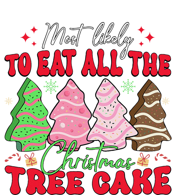 Most Likely To Eat All The Christmas Tree Cake Family Xmas Long Sleeve Shirt