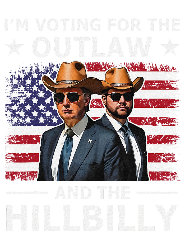 IM Voting For The Outlaw And The Hillbilly Trump Vance 2024 T-Shirt