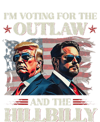 IM Voting For The Outlaw And The Hillbilly Trump Vance 2024 Ladies PosiCharge Competitor Racerback Tank