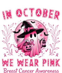 In October We Wear Pin.K Breast Cancer Awareness Halloween Valucap Bio-Washed Visor